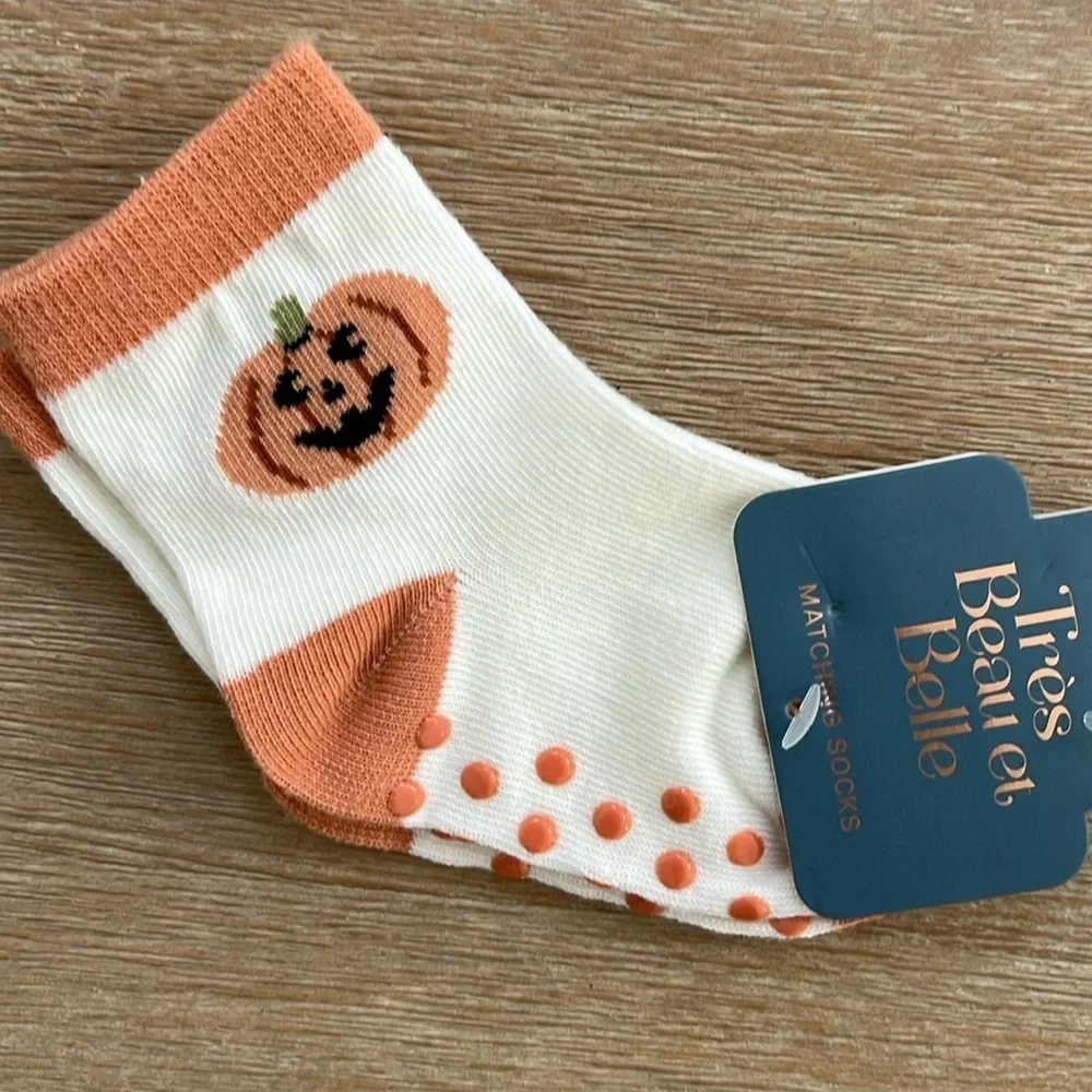 🎃 Tres Beau et Belle Toddler Boy Girl Bamboo Halloween Dog Pajama Set 18 months